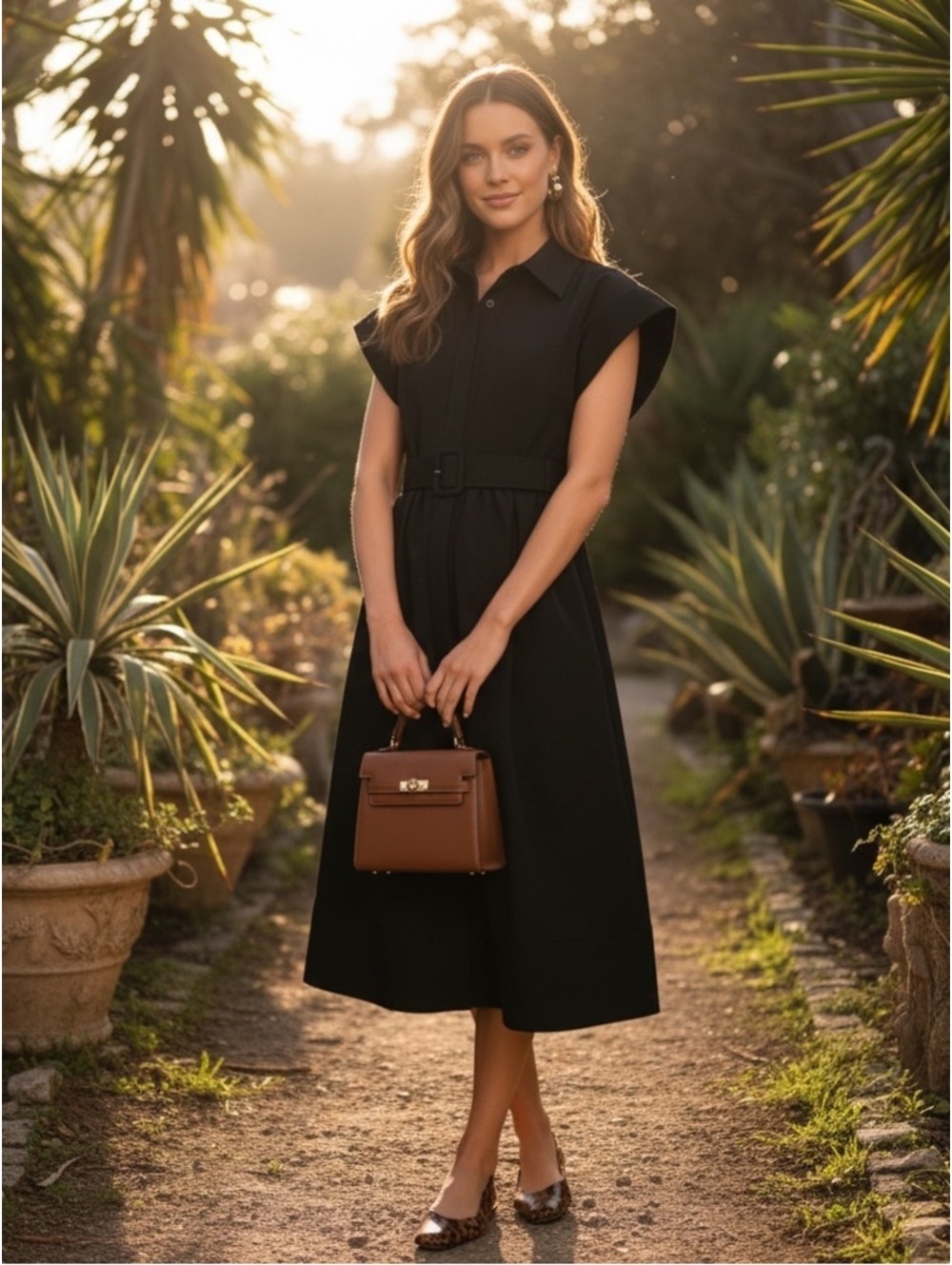 Large Tuckernuck Black Chloe Dress